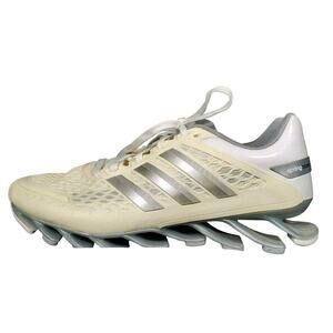 WHITE/CREAM/GRAY ADIDAS Springblade Shoes M21922 Men's Women's Sz. 8.5-9 NWT